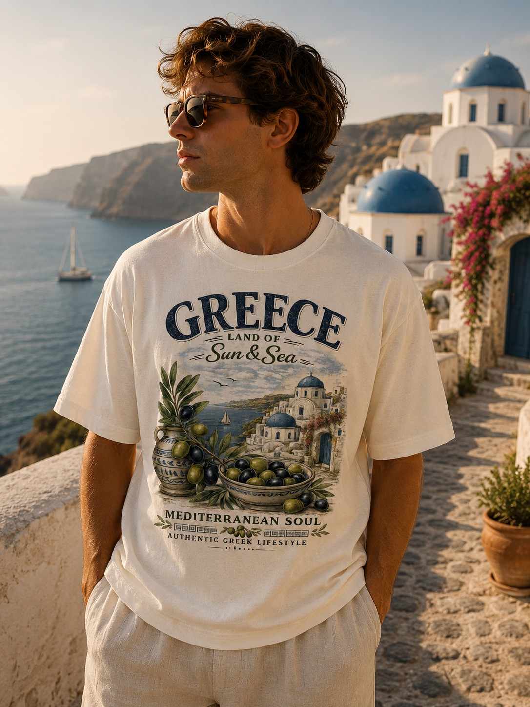 Greece Summer T-Shirt
