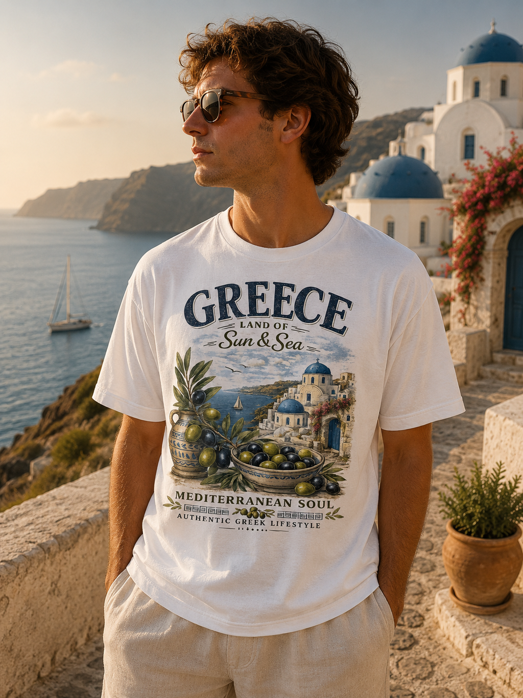 Greece Summer T-Shirt