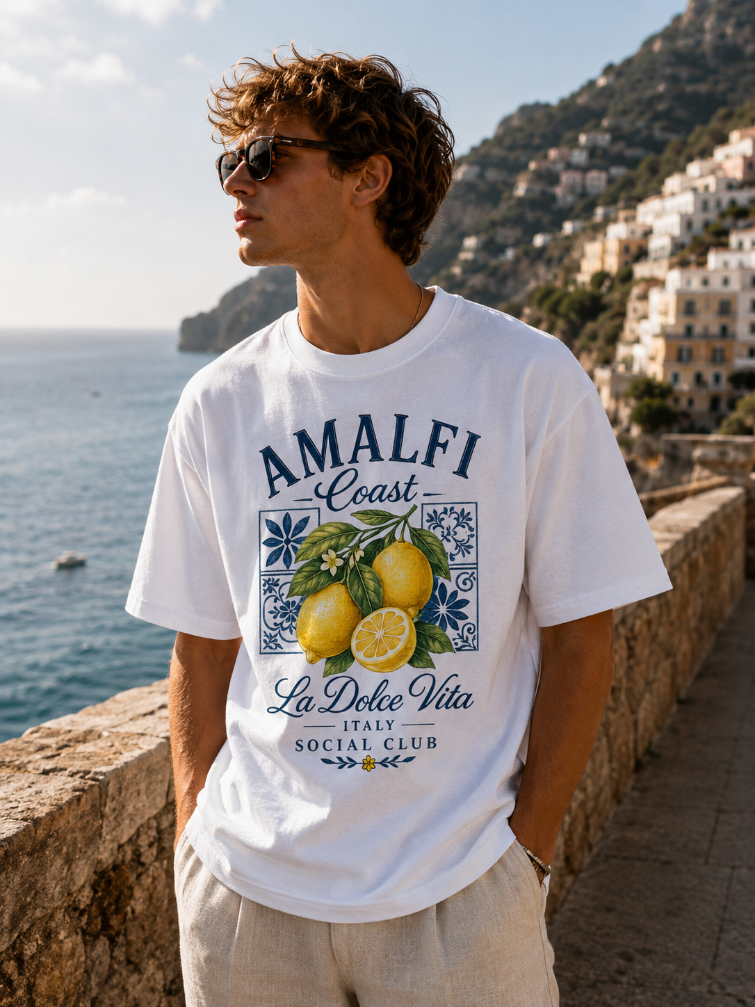Amalfi Coast Summer T-Shirt